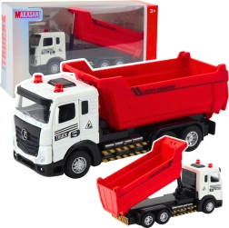 Dječji kiper s metalnom kabinom, svjetlima i zvukovima