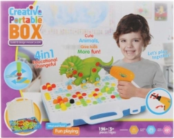 Vijčana slagalica s bušilicom i kovčežićem, 188 dijelova