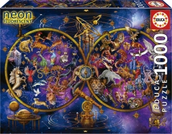 Educa Svjetleća Puzzle Zviježđa 1000 Dijelova