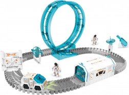 Svemirska staza s projektorom i astronautom