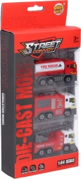 Set vatrogasnih autića 3 kom 8,5 cm