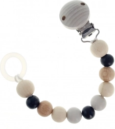 Hess kopča za dudu prirodna crna