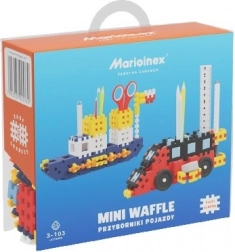 Konstruktivne kocke Mini Waffle - Organizatori vozila 140 dijelova