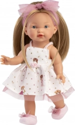 Realistična lutka Llorens Valeria s cijelovinilnim tijelom - 28 cm