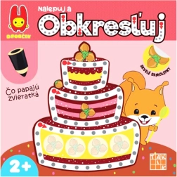 Lijepi i precrtavaj: što jedu životinjice? – radna bilježnica za djecu 3+