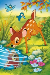 Puzzle Trefl Disney: Bambi, 600 dijelova
