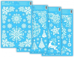 Božićna prozorska folija Glitr 20x30 cm