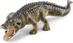 Schleich Wild Life aligator – realistična plastična figurica s pokretnom čeljusti