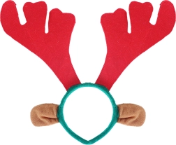 Božićni obruč za kosu Sob s ušima