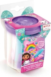 Set s plastelinom GABIN MAČJI DOM Moje duge kreacije – ljubičasta čašica