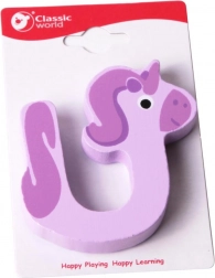 Classic World drveno slovo U