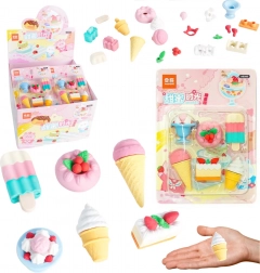 Set gumica za brisanje Sweets 6 kom