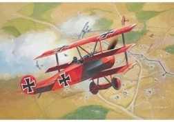 Plastični model zrakoplova Fokker Dr.I triplane