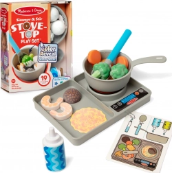Set za kuhanje s promjenom boje MELISSA & DOUG Simmer & Stir, 19 dijelova