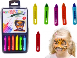 Šareni Boje Za Lice 6 Komada