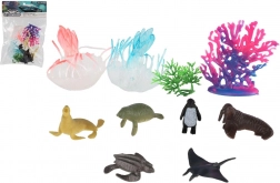 Set morskih životinja i koralja