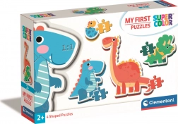 Clementoni moje prva puzzle dinosauri 4u1