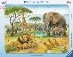Ravensburger puzzle Afričke životinje 30 dijelova