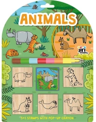 Pečatni set Životinje s voštanom bojom