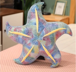 Plišasta plava zvjezdica jastuk 45 cm