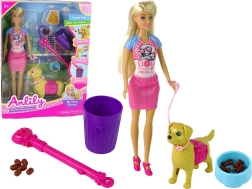 Lutka sa psićem i hranjenjem ANLILY