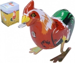 Metalna igračka pijetla na navijanje