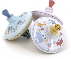 Metalna zvrk igračka s ilustracijama Sarah Betz