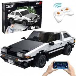 Konstrukcijski set CADA RC auto TOYOTA AE86 Trueno Initial D 1:20, 325 dijelova