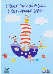 Samoljepljivi obojeni papiri A4 – 8 listova