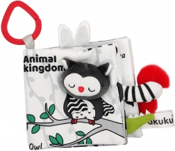 Dječja senzorna kontrastna knjižica Akuku životinjice