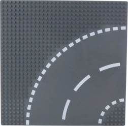 Konstruktorska ploča cesta zavoj 26x26 cm