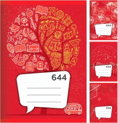 Bilježnica A6, crtana, 40 listova