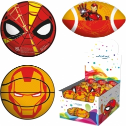 Set loptica MARVEL – okrugle i ragbi lopte za djecu
