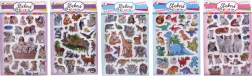 Naljepnice sa životinjama – mix varijanti