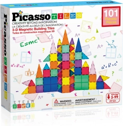 Magnetična građevna set PICASSO – 101 dijel