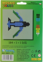 Konstrukcijski set Mosaic Color 2u1 – helikopter i avion, 186 dijelova