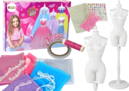 Kreativni likovni set za izradu haljina za lutke