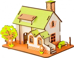 Woodcraft drvene 3D puzzle Zeleni dom