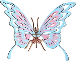 Woodcraft drvene 3D puzzle šareni leptir