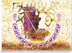 Puzzle Jelen za sreću 300 dijelova