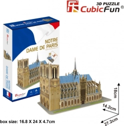 CubicFun 3D puzzle Katedrala Notre-Dame – 53 dijelova