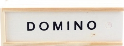 Drvene domino pločice u kutijici