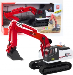 Gumeni gusjeničar s rotirajućom kabinom i pomičnom žlicom