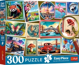 puzzle 300 easypiece – poštanske marke trefl