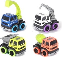 Metalno građevinsko vozilo 6 cm na povratni pogon