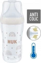 Staklena bočica za bebe NUK Perfect Match s kontrolom temperature 230 ml