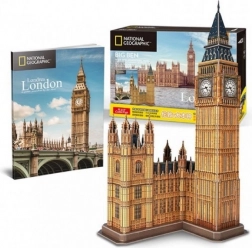 3D puzzle NATIONAL GEOGRAPHIC: Big Ben, 94 dijelova – CUBICFUN