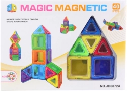 Magnetična građevna igra Magic Magnetic 40 kom