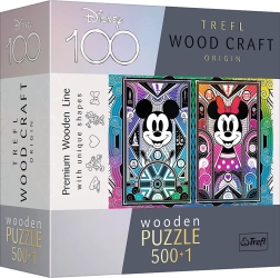 Drvene puzzle Mickey Mouse & Minnie 501 dijelova