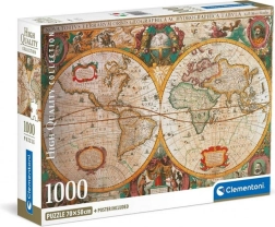 Puzzle 1000 dijelova stara karta